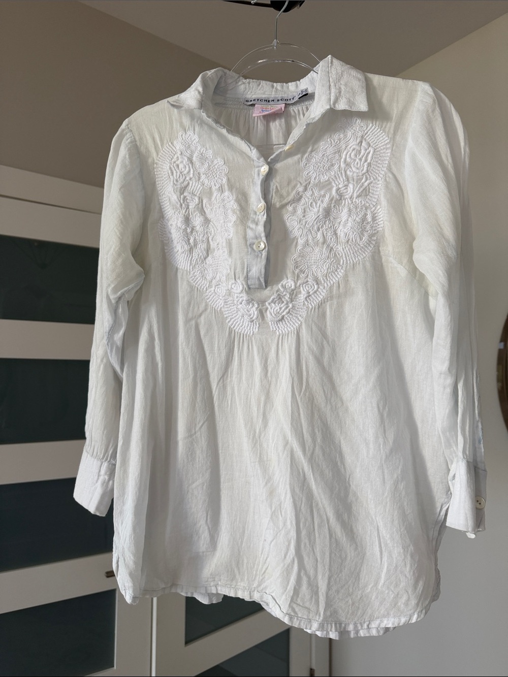 Gretchen Scott Designs Embroidered Ladies Tunic